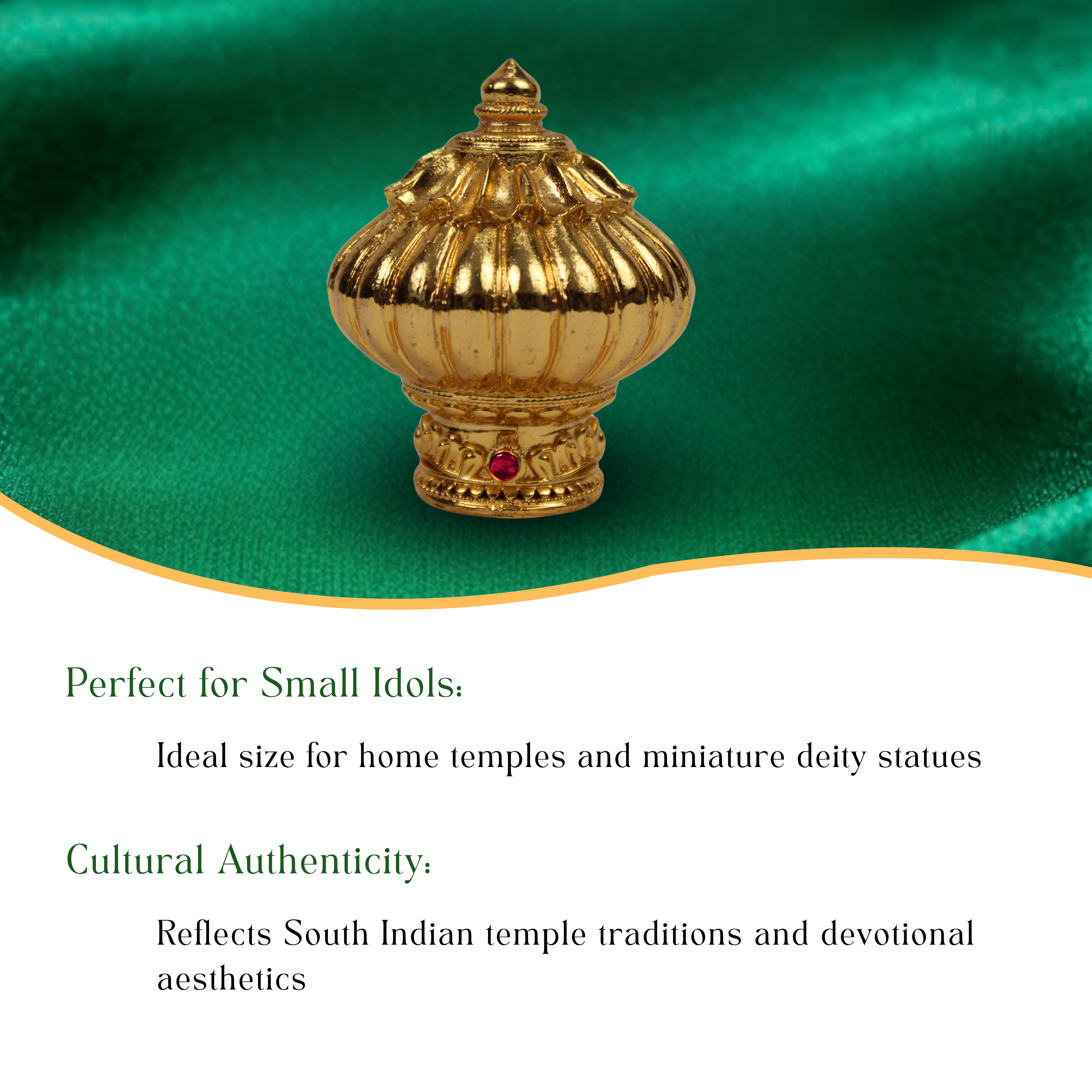 Small Crown (Gundu Greedam/Parangikai Greedam)