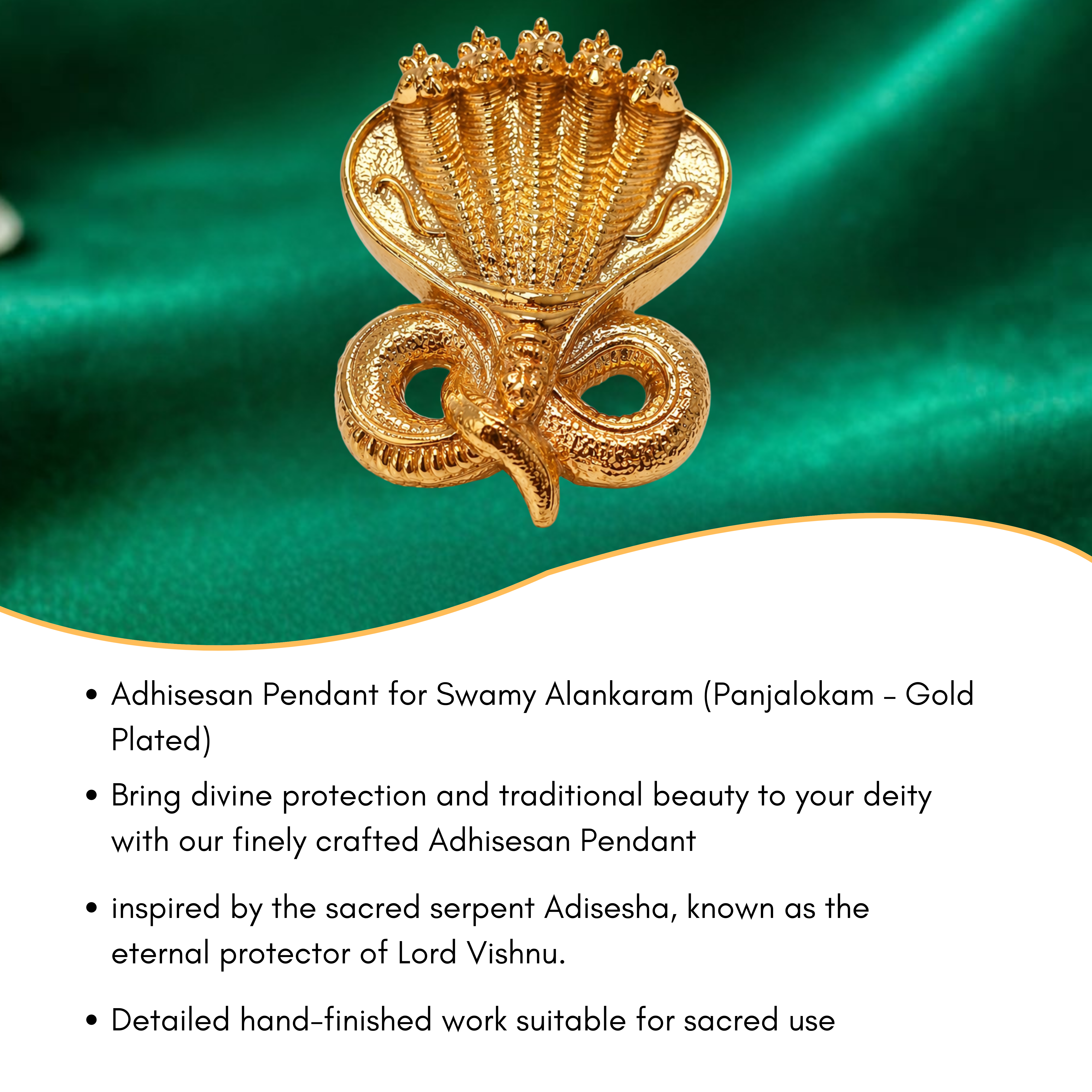 Aadhisesan Pendant (Naagam)