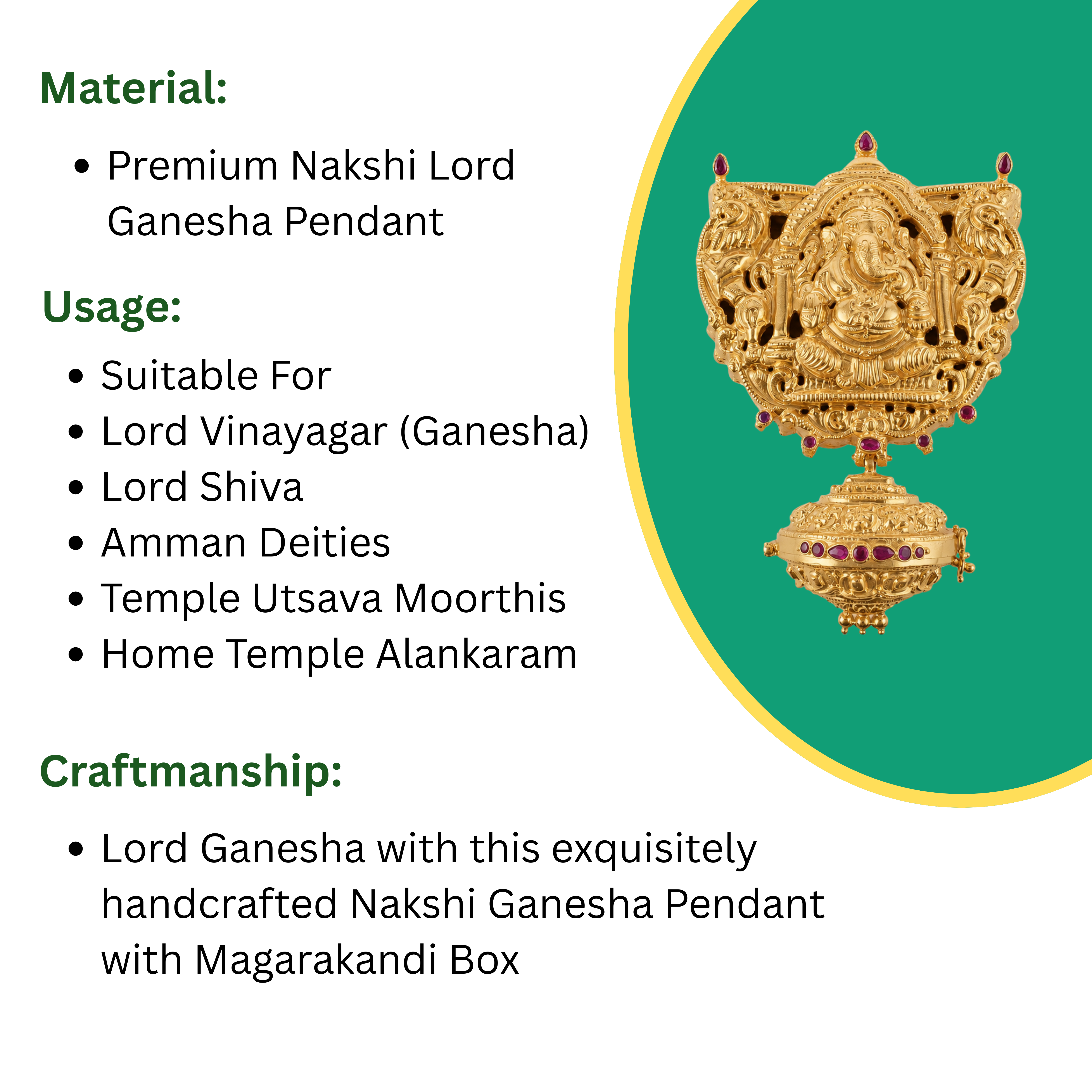Ganesh Pendant
