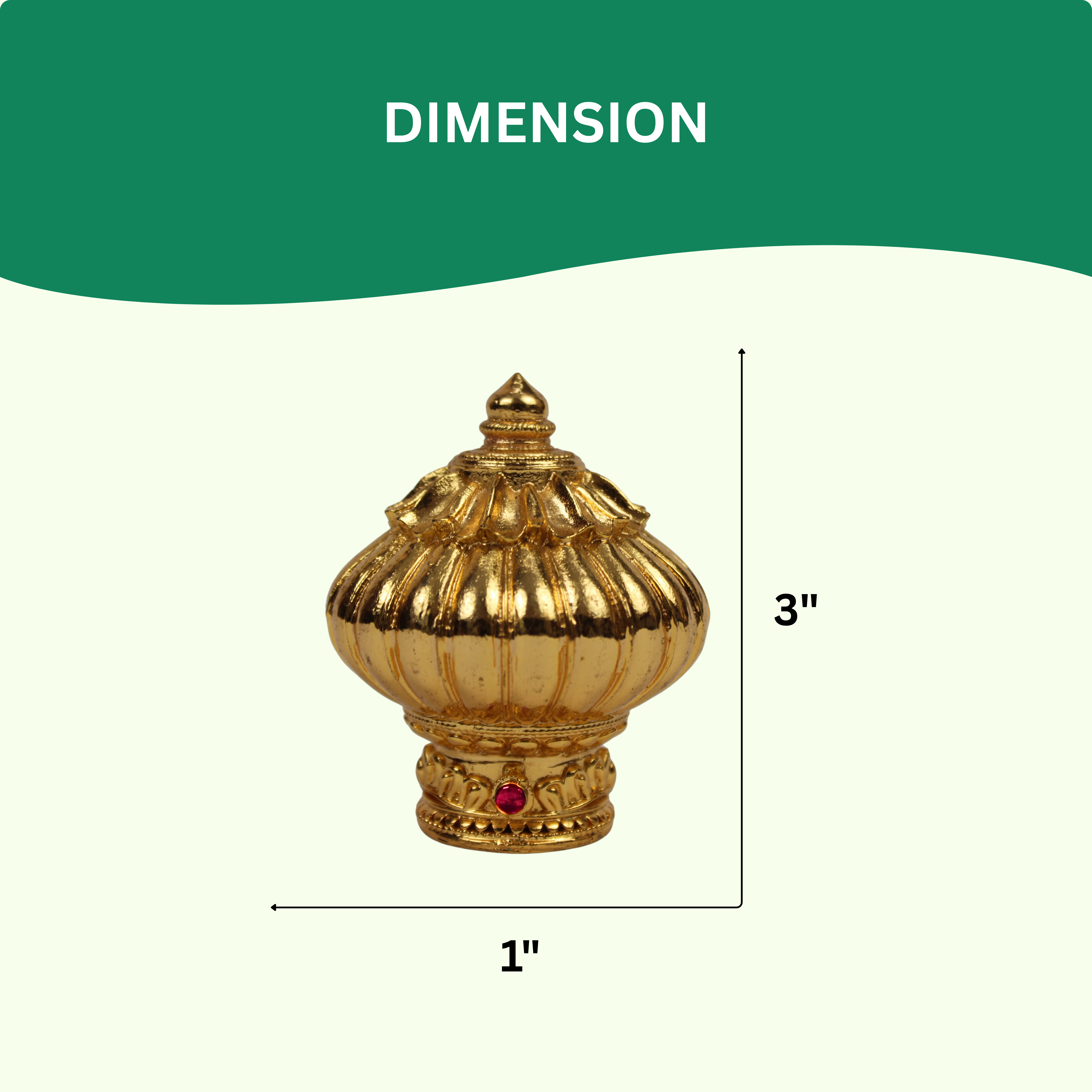 Small Crown (Gundu Greedam/Parangikai Greedam)