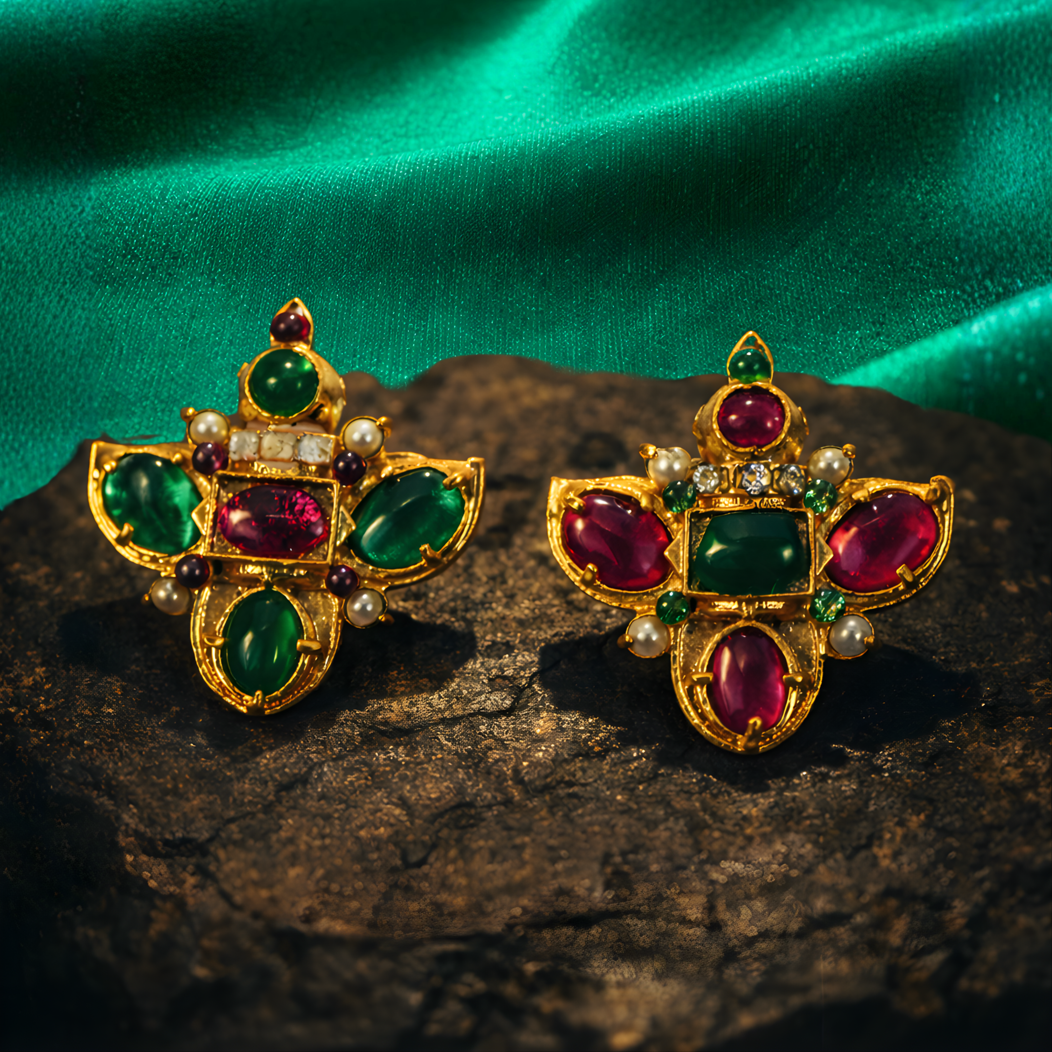 Panchaloha Ear Ring (Vandu Pathakkam)