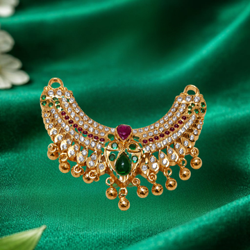 Kandabaranam (Sacred Necklace) With Stone