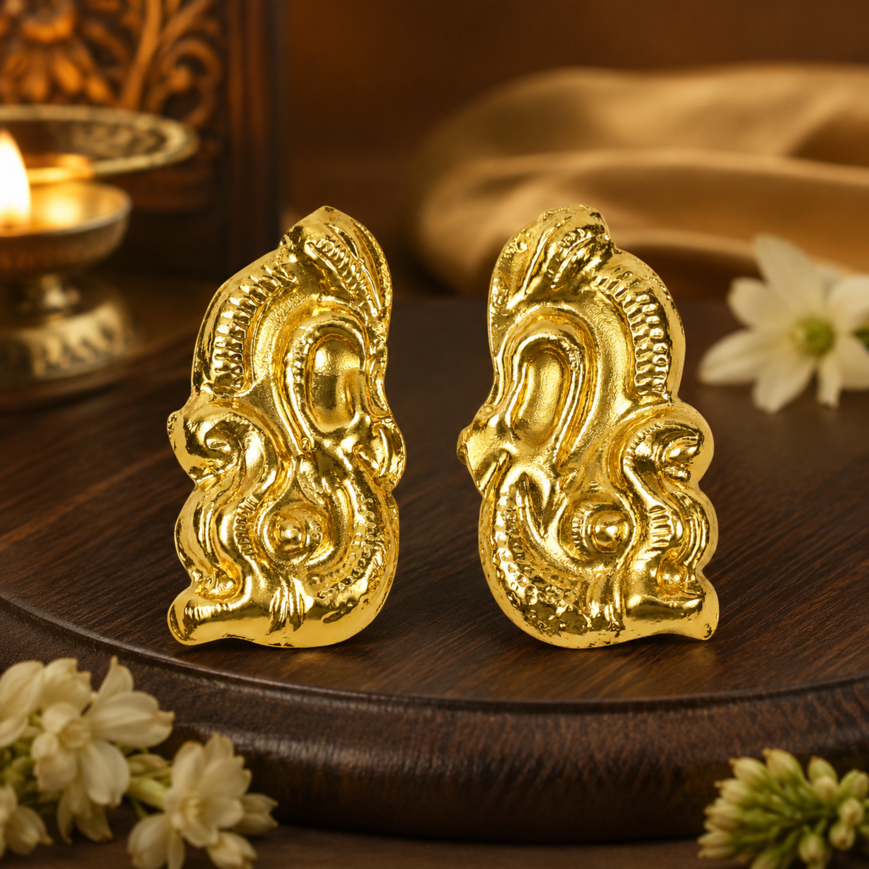 Karnapathram – Earring Pair for Home Temple Deities