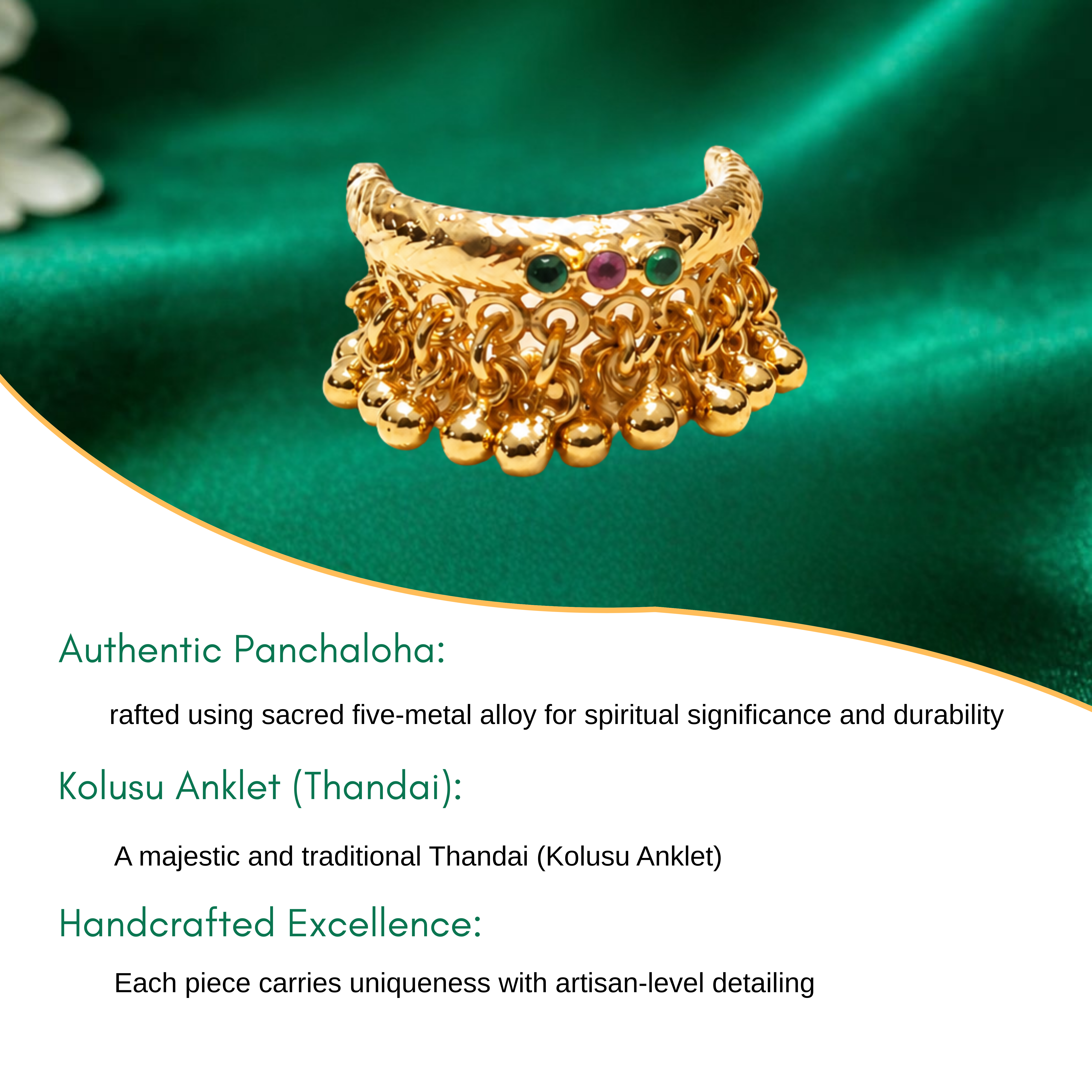 Miniature Sacred Anklet (Kolusu)