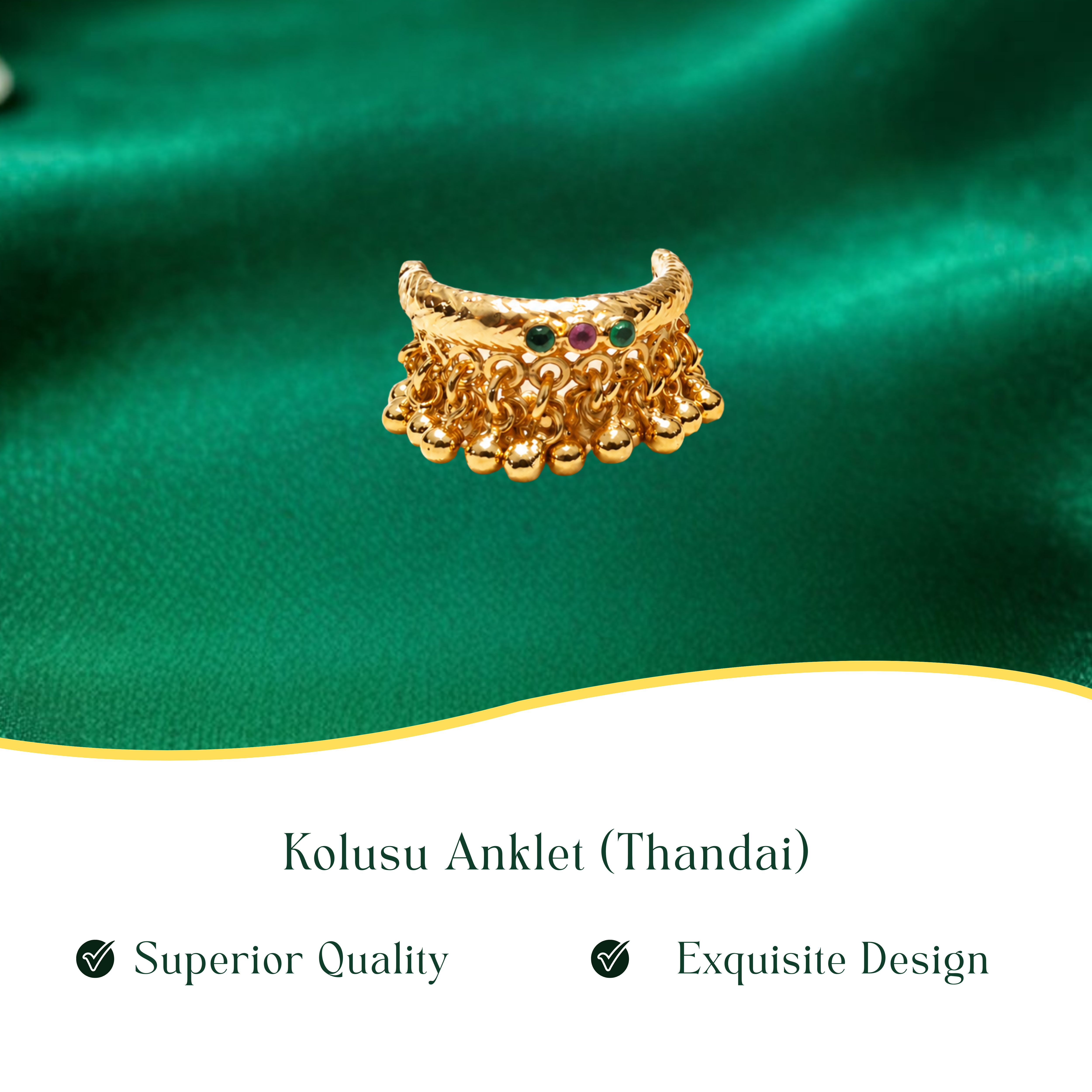 Miniature Sacred Anklet (Kolusu)