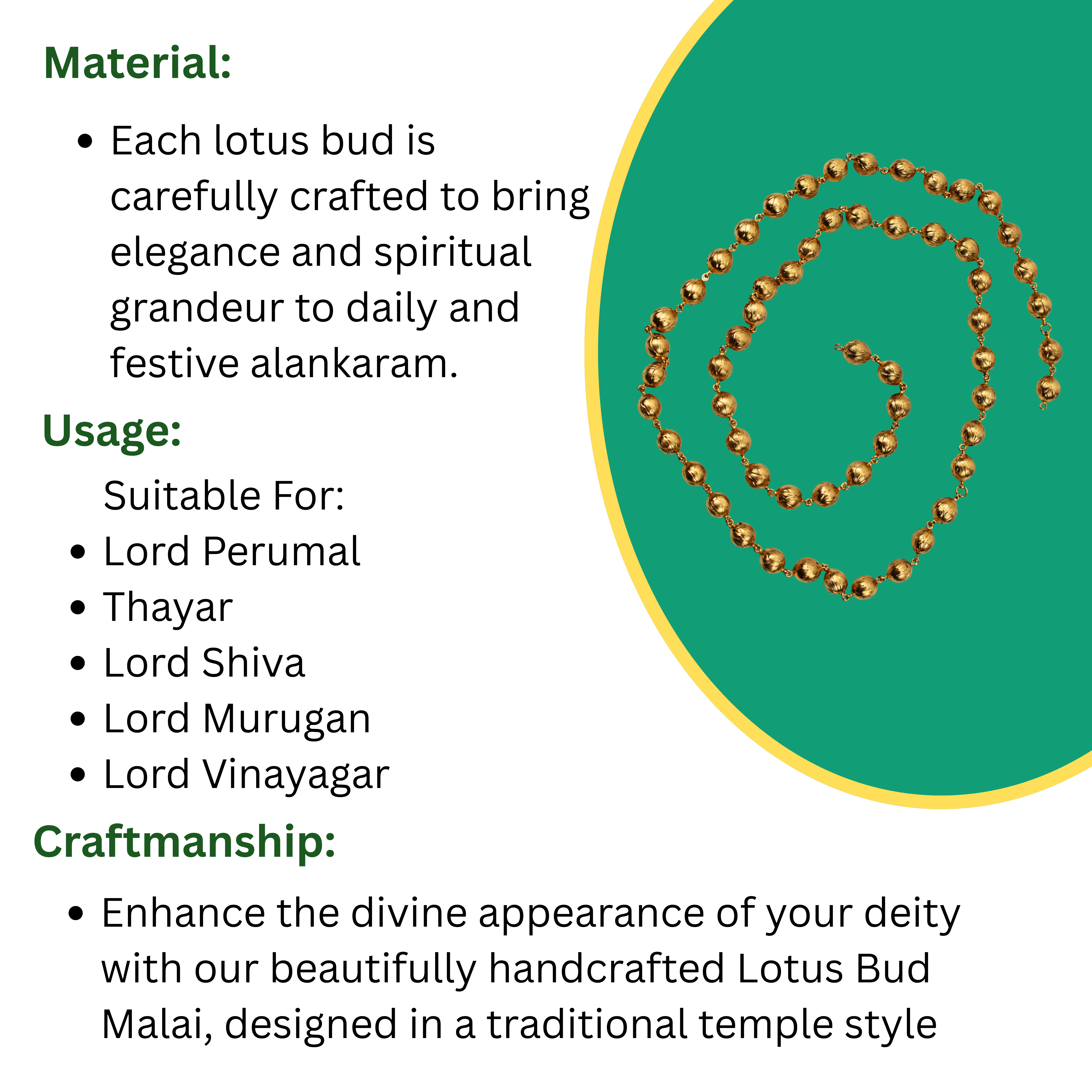 Lotus Bud Maalai