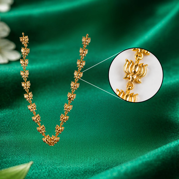 Lotus Flower Necklace For Home Temple Idols