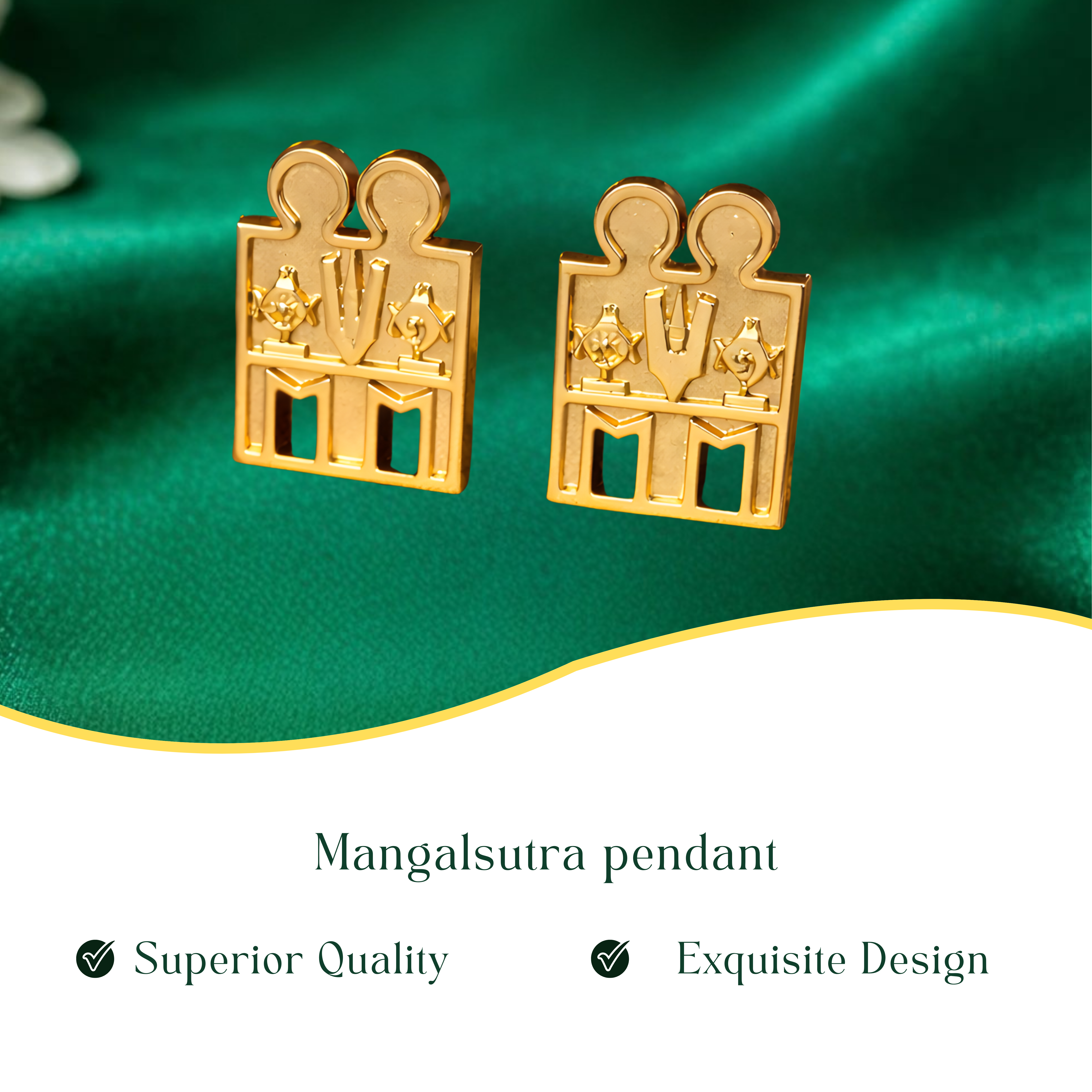 Mangalsutra Pendant (Thirumangalyam - Thaali)