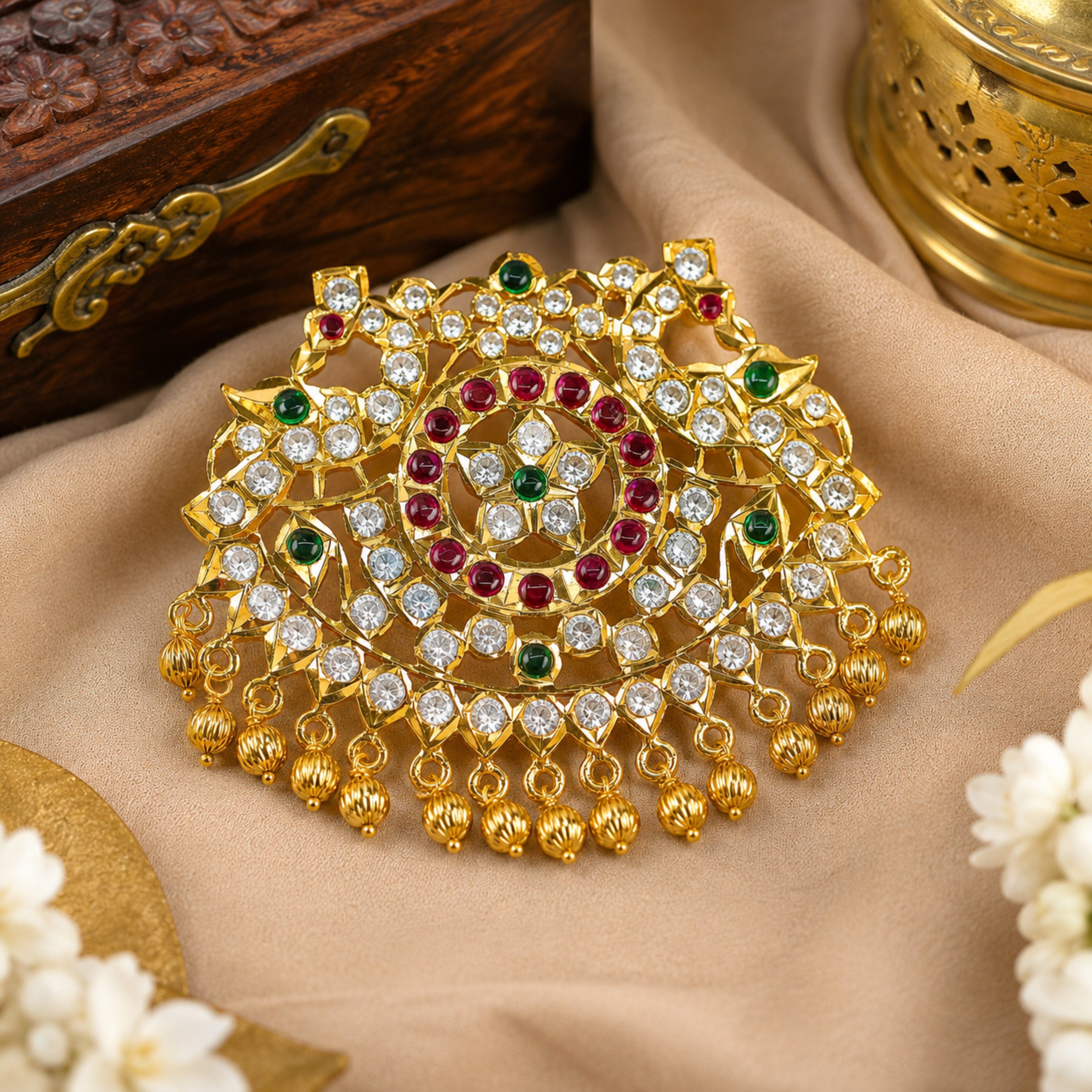 Mayil Pathakkam (Peacock Pendant)