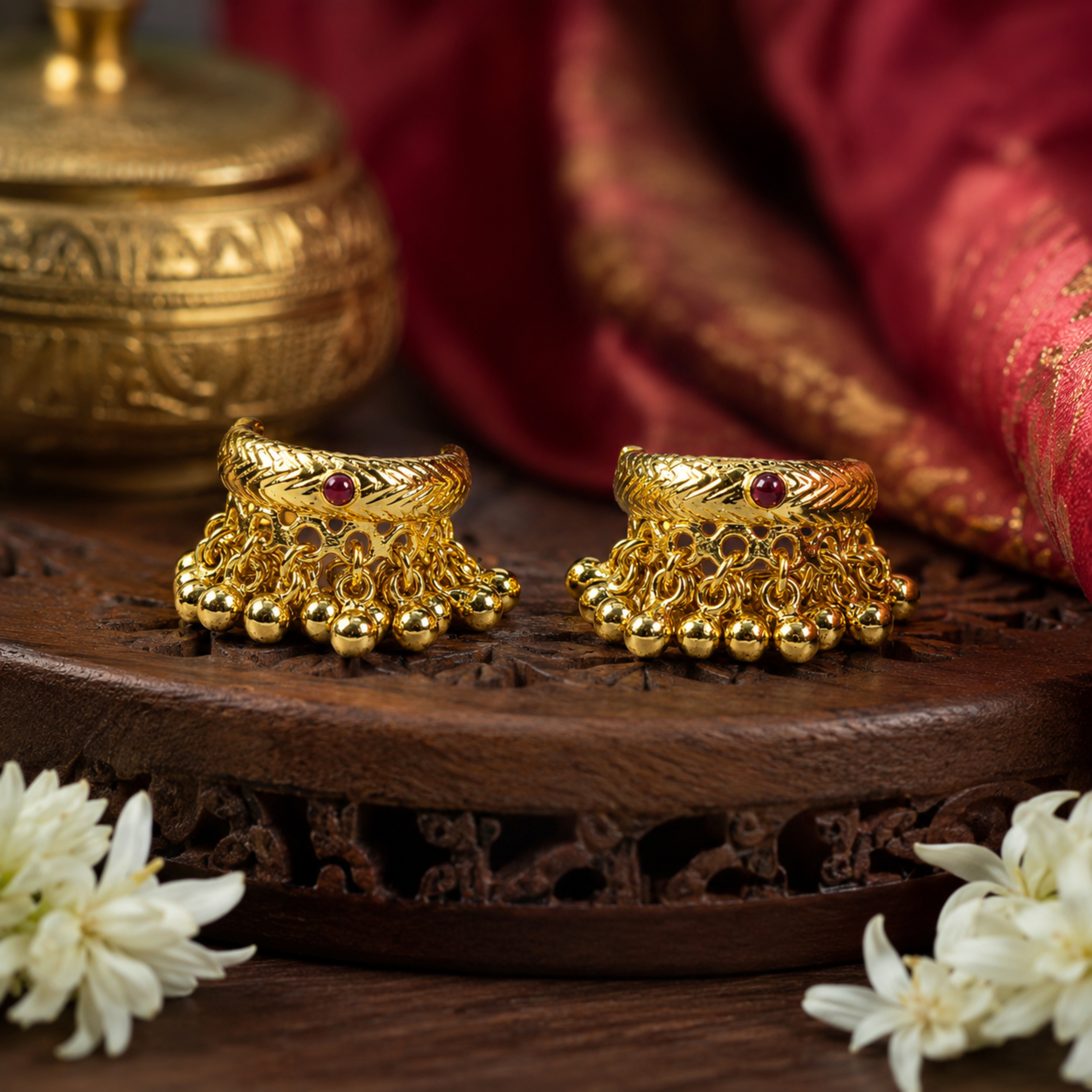 Miniature Anklet (Thandai) For Home Temple & Deities