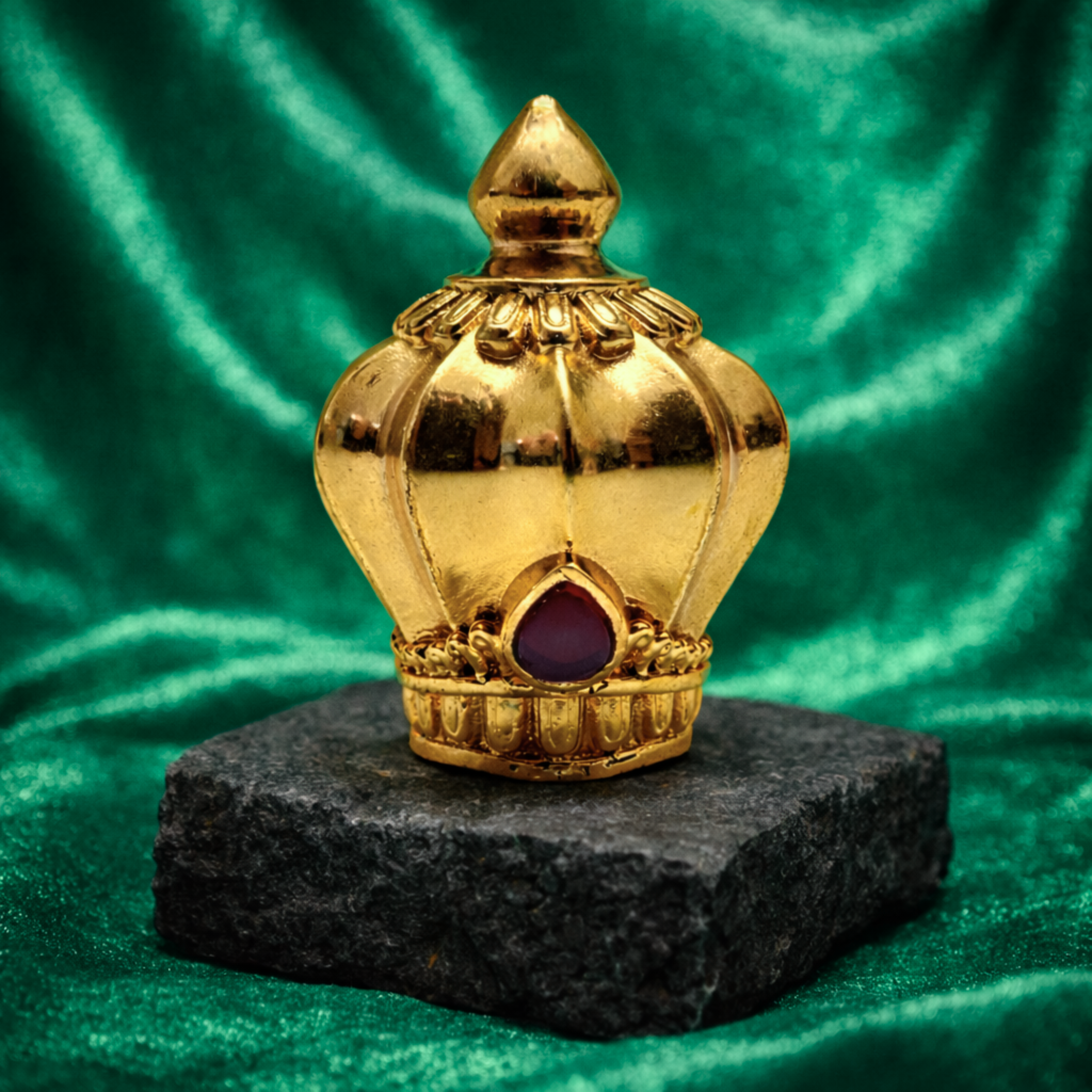 Oval Shape Divine Crown