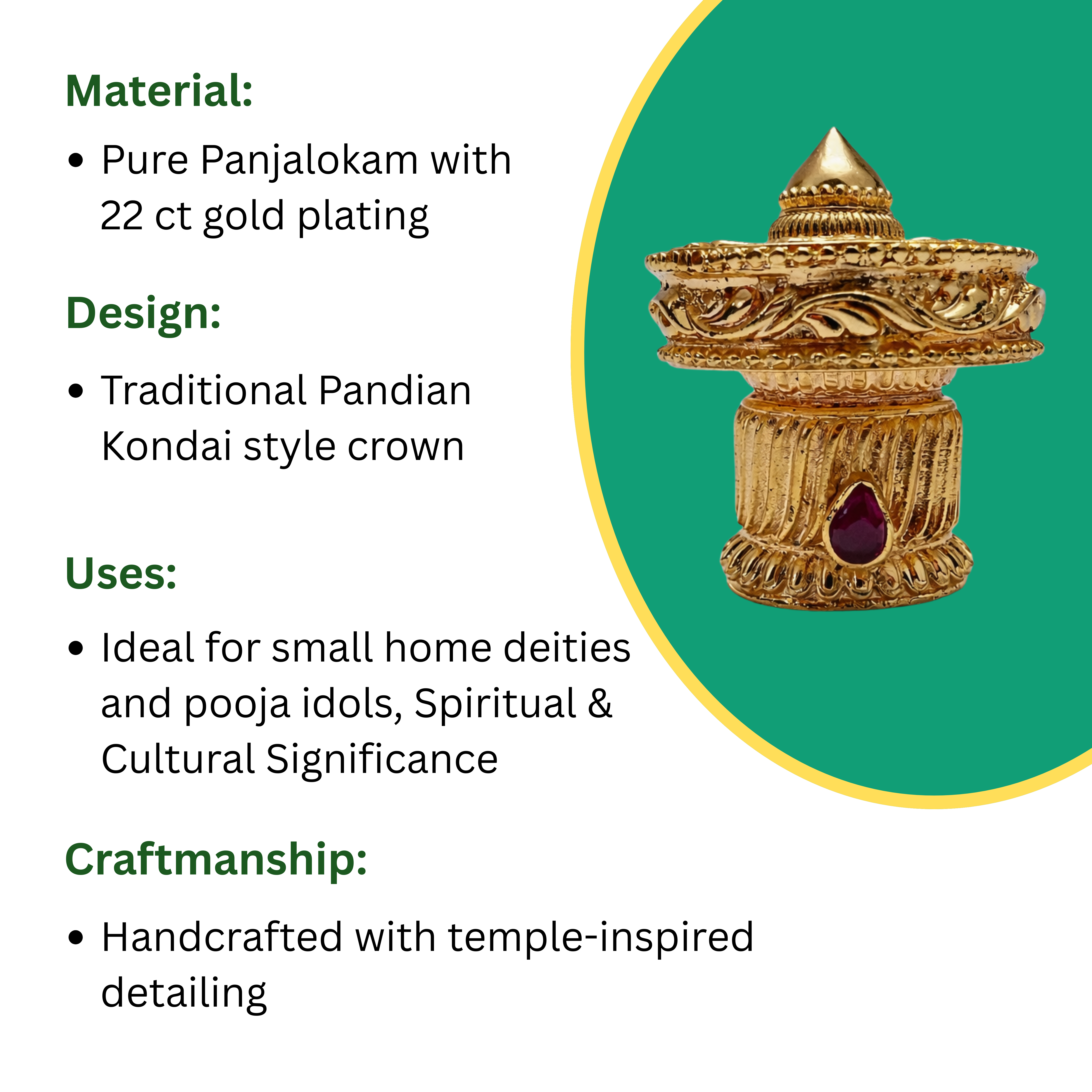 Pandian Kondai Crown
