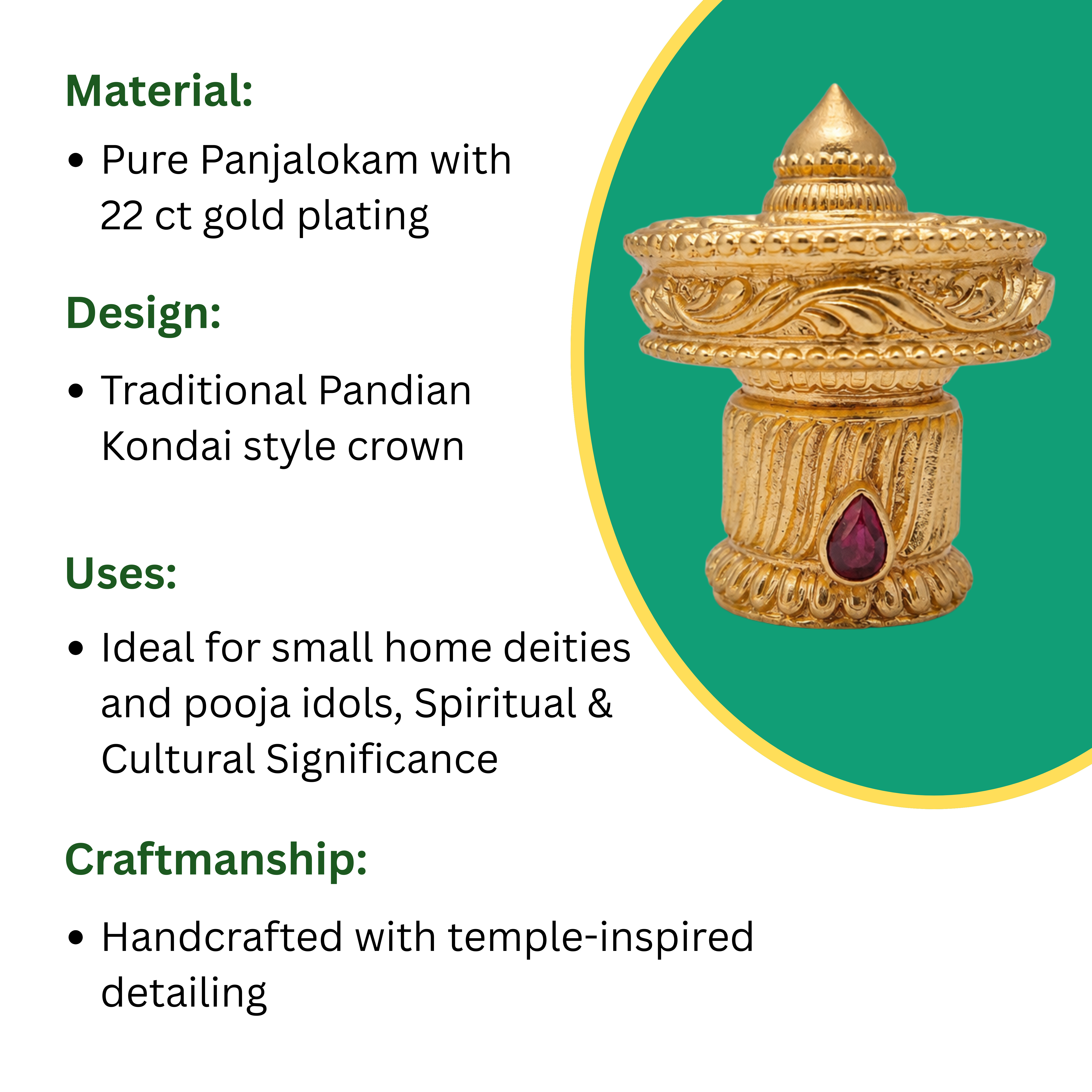 Pandian Kondai Crown