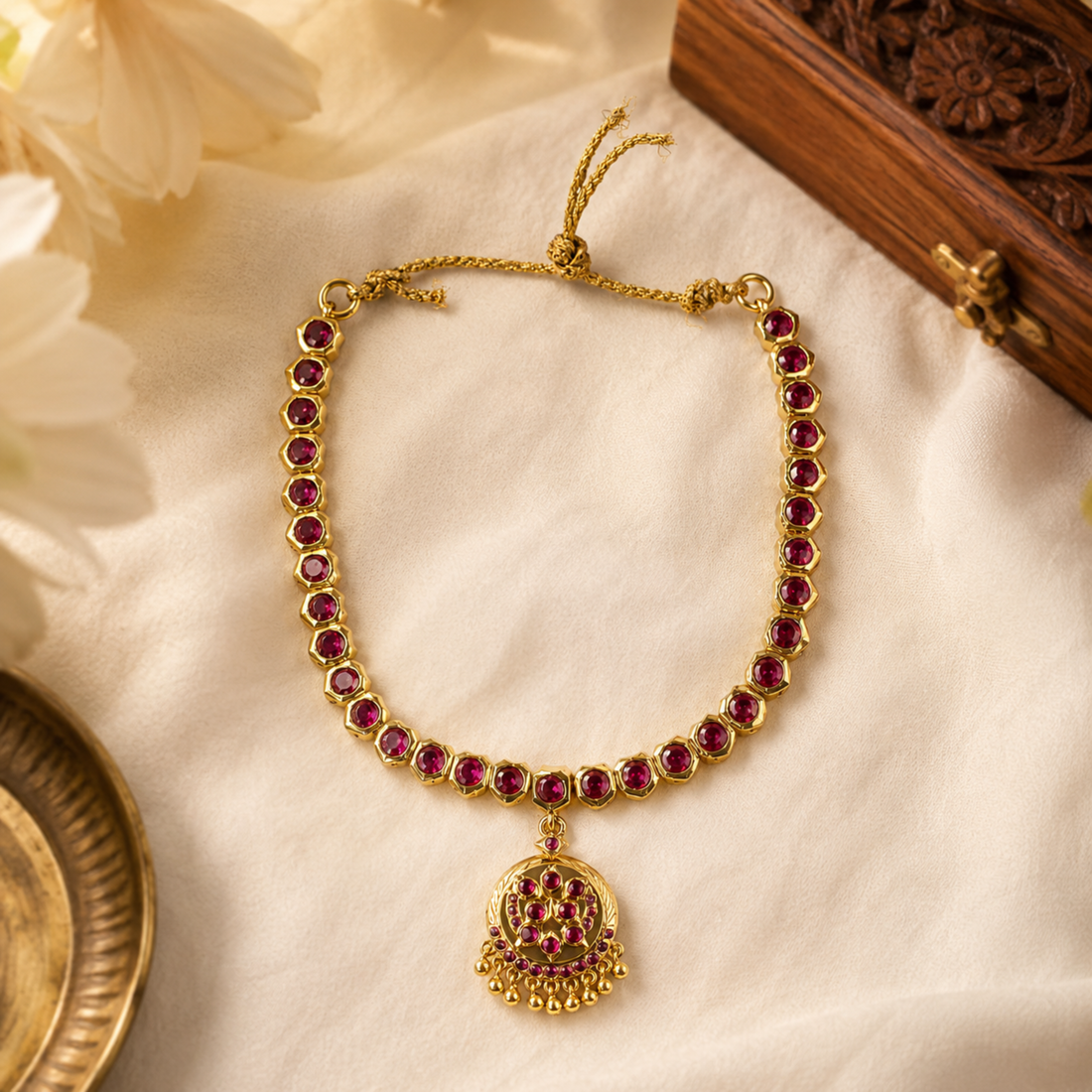 Red Stone Necklace