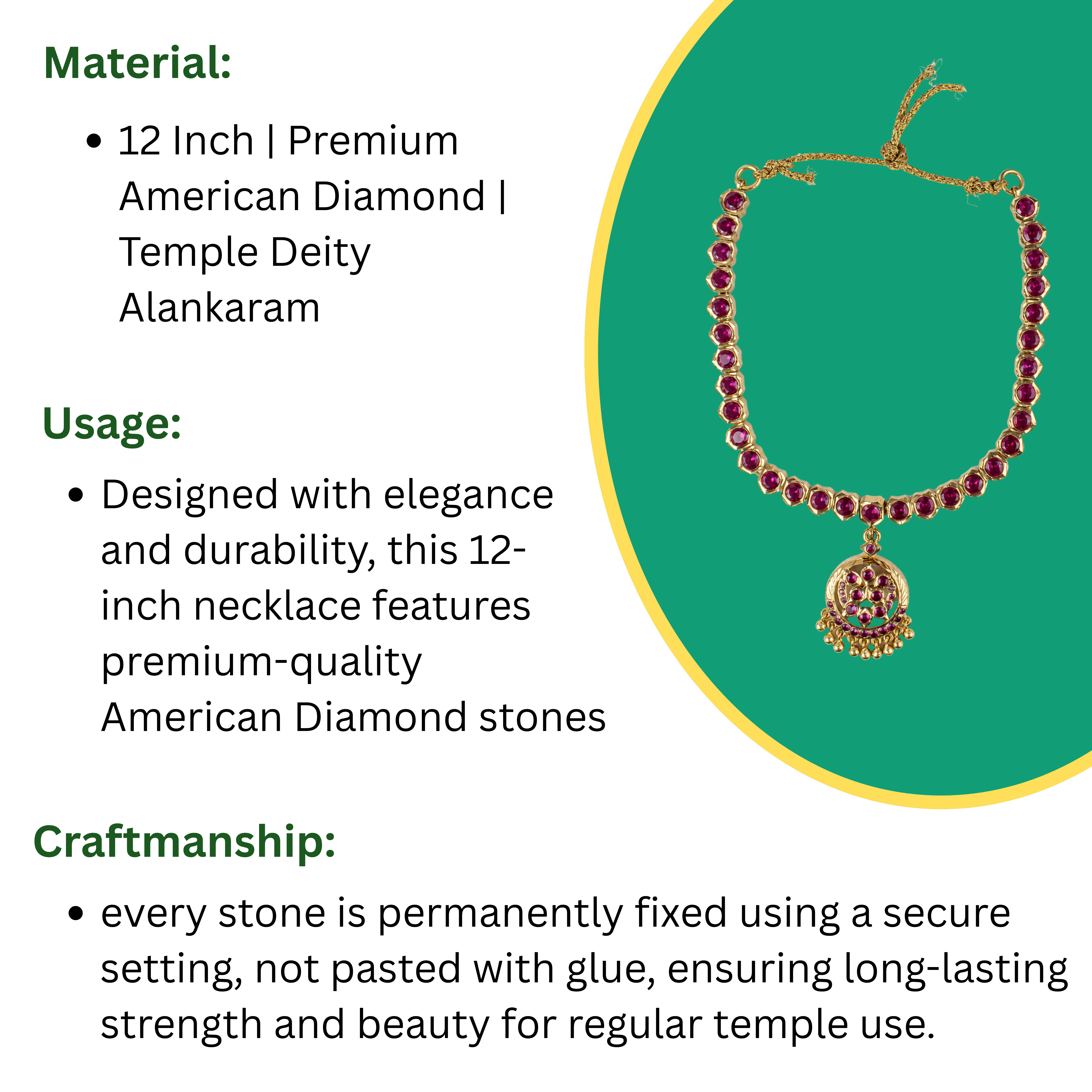 Red Stone Necklace