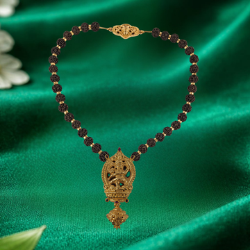 Rudhraksha Natarajar Dual-Pendant Maalai