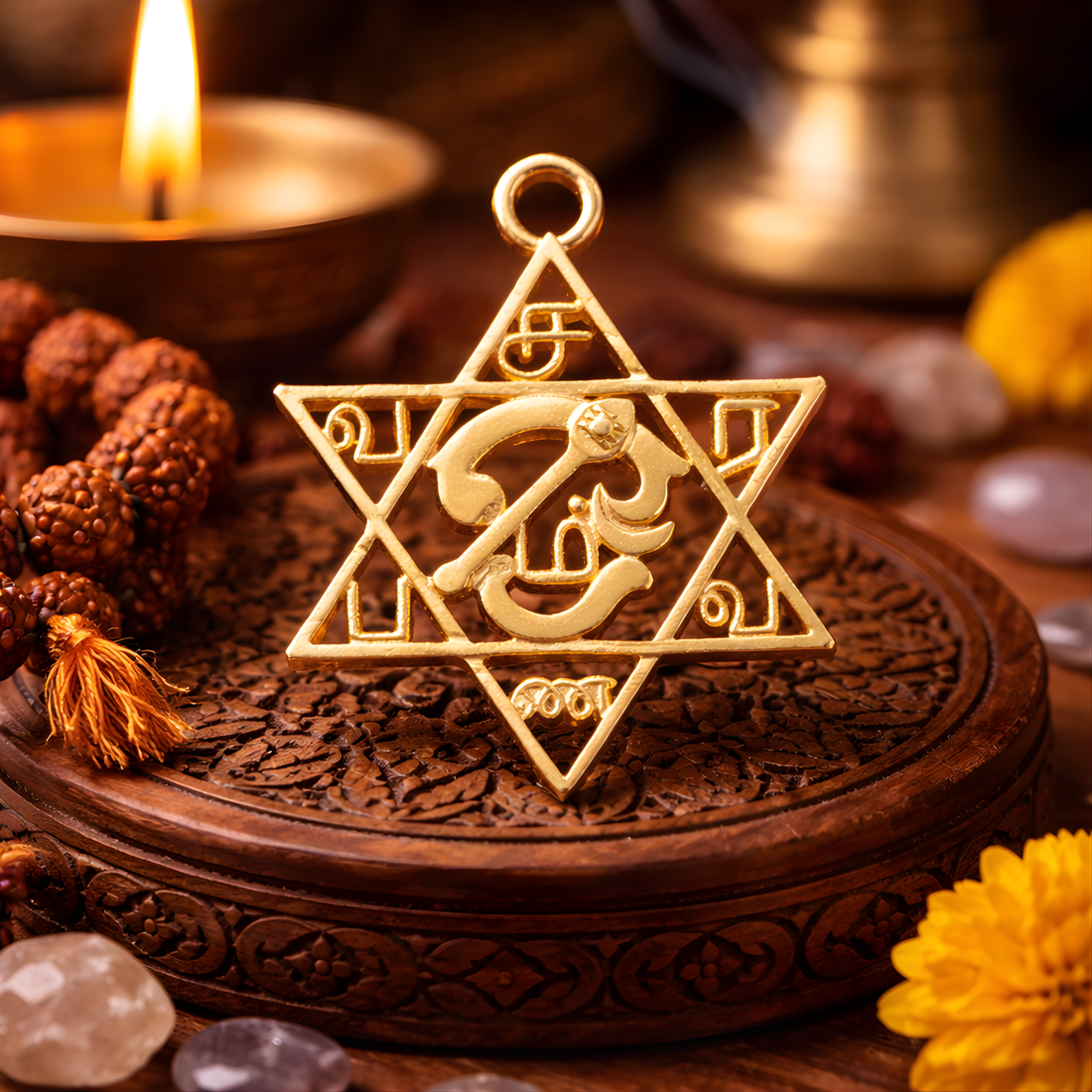 Ohm Saravanabhava Pendant