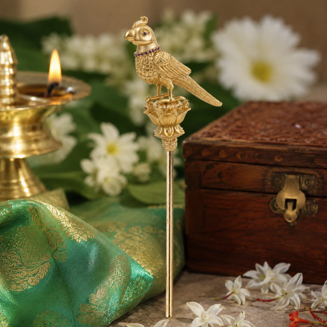 Sengole Parrot – Temple & Home Deity Alankaram