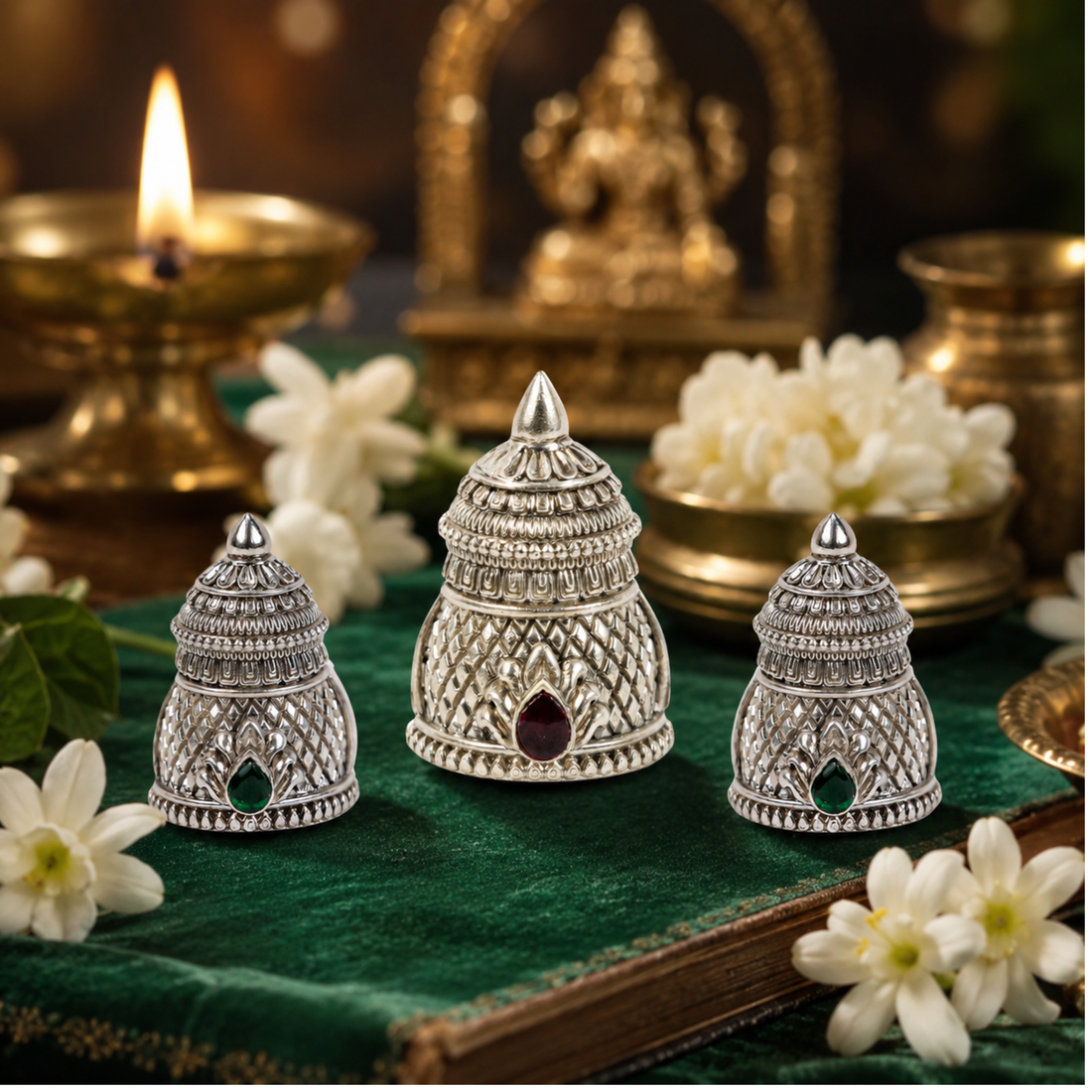 Silver Crown - Set of 3