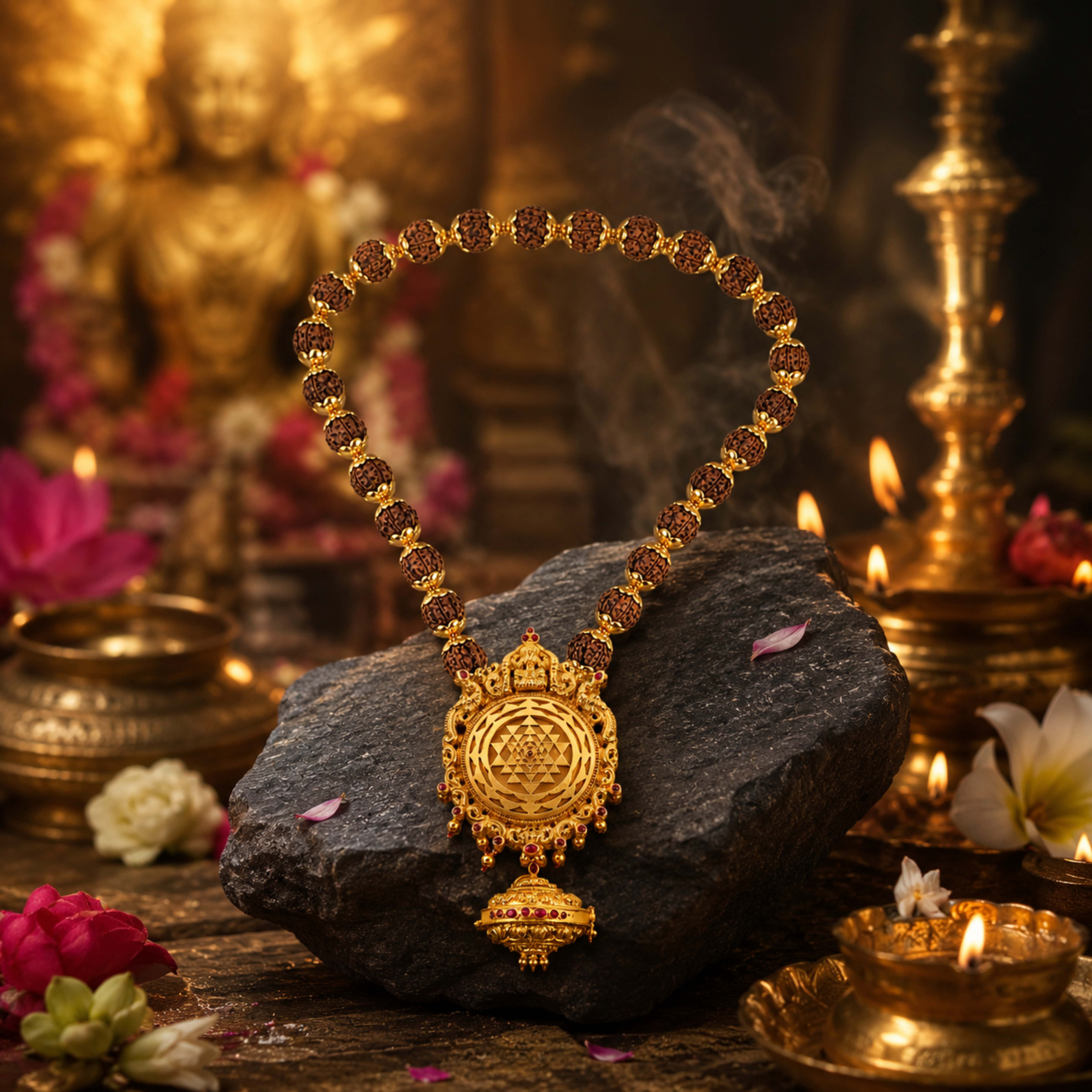 Sri Chakram Rudraksham Maalai