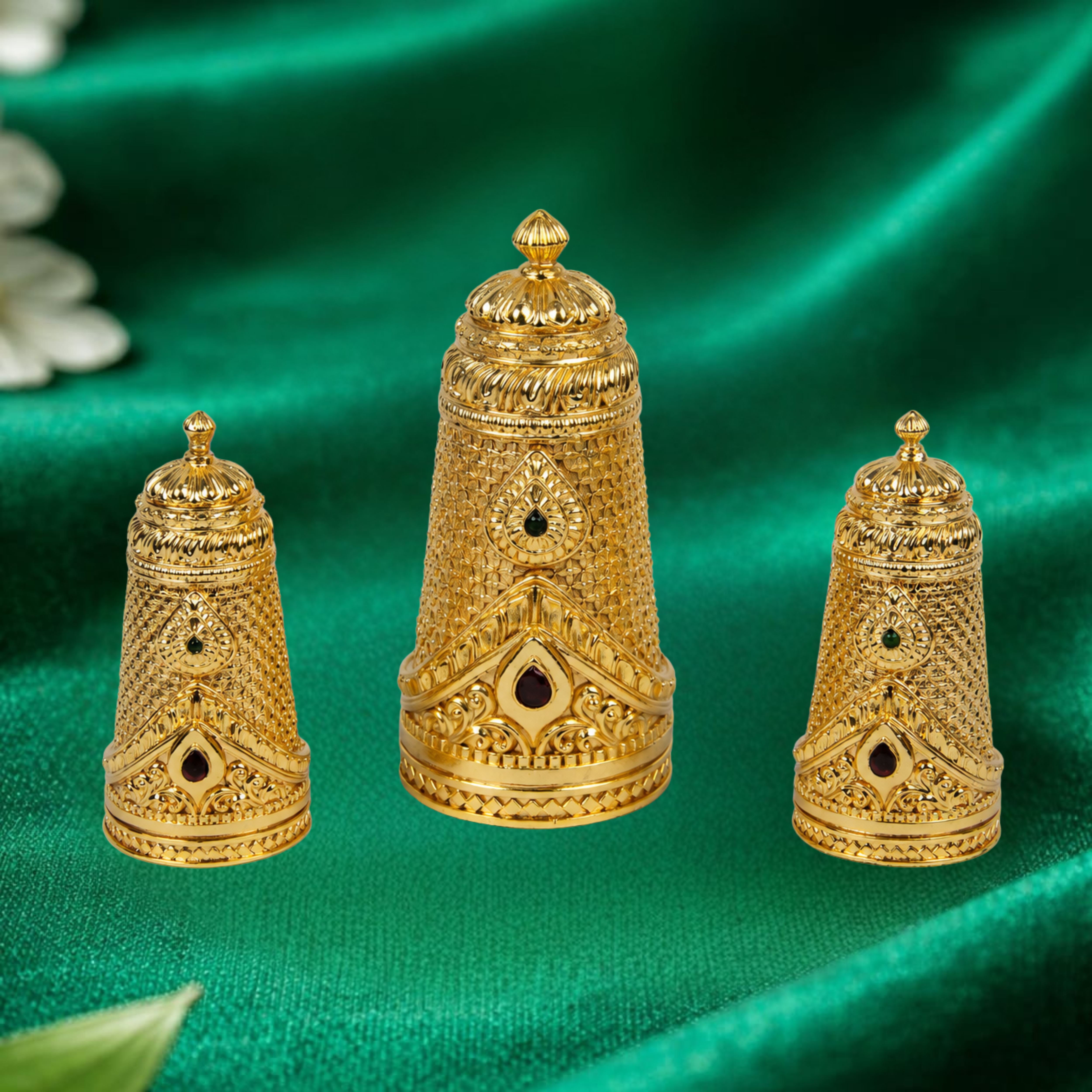 Sri Ranganathar Crown - Set Of 3