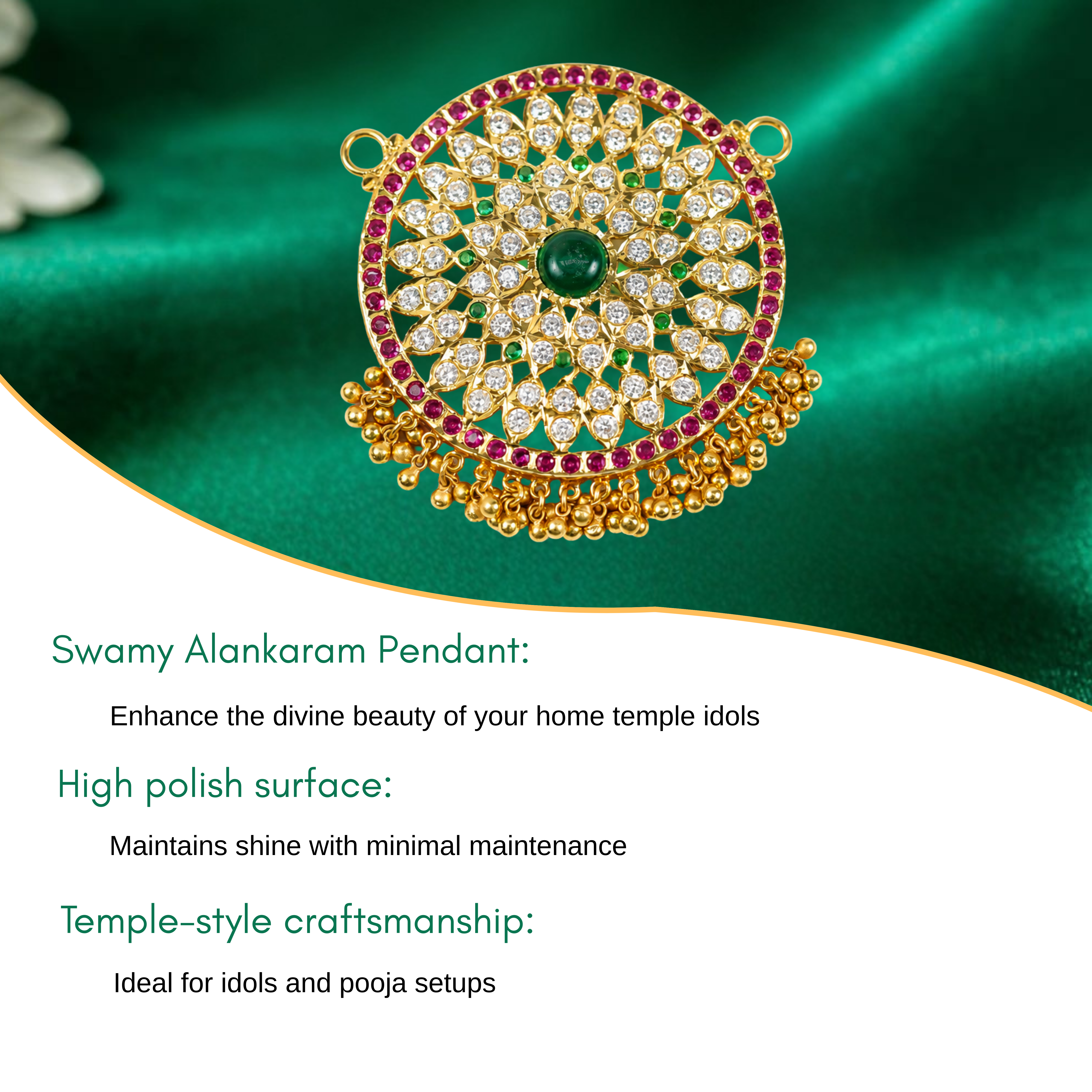 Premium Swamy Alankaram Pendant