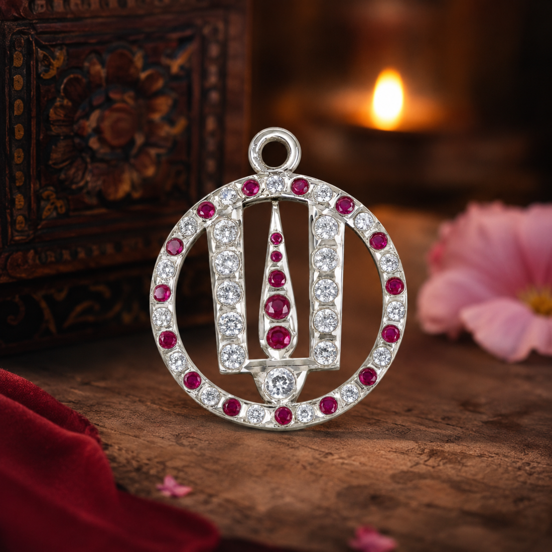 Thiruman Pendant – 92% Pure Silver