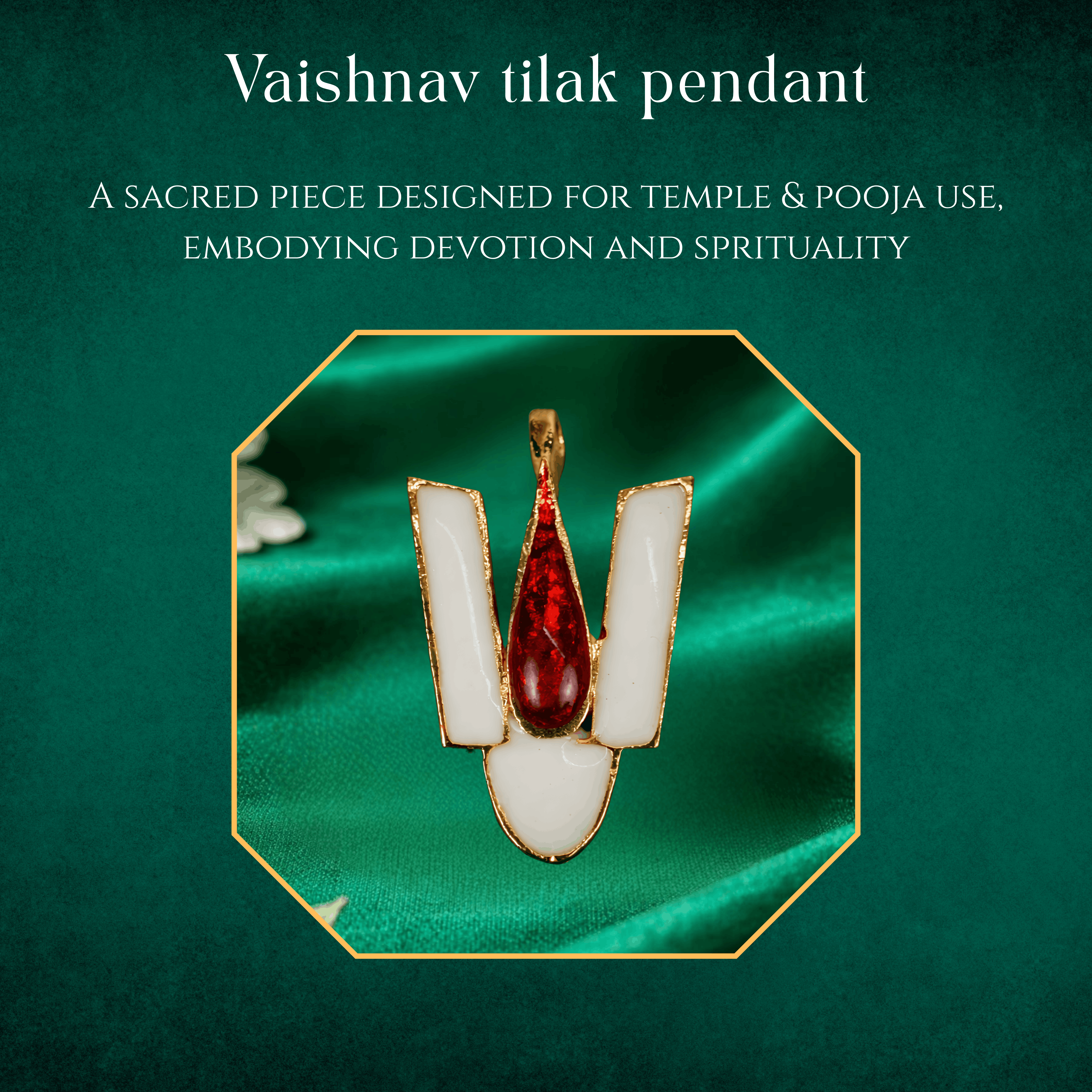 Thiruman - Srinivasa Naamam (Vaishnav Tilak Pendant)