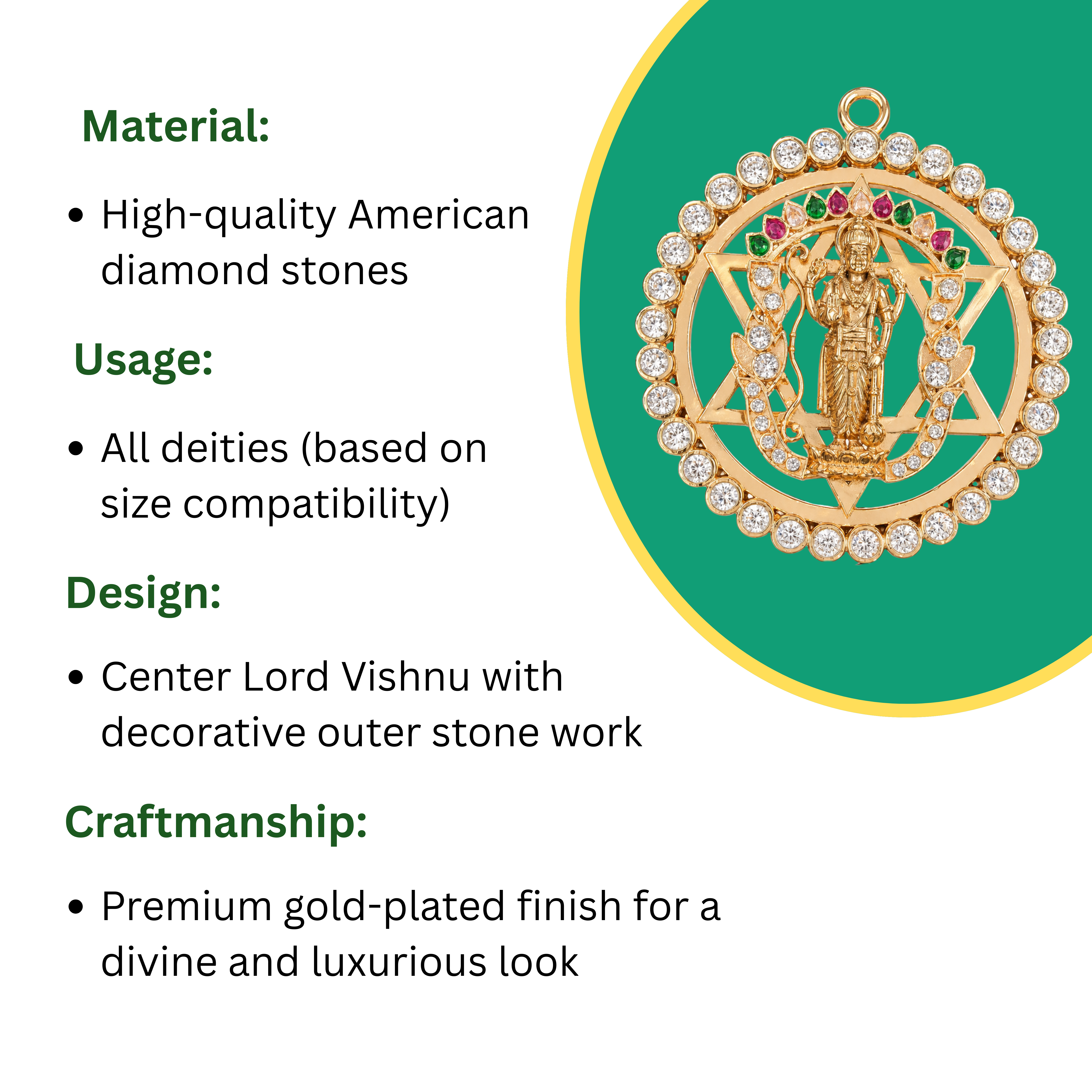 Vishnu Pendant